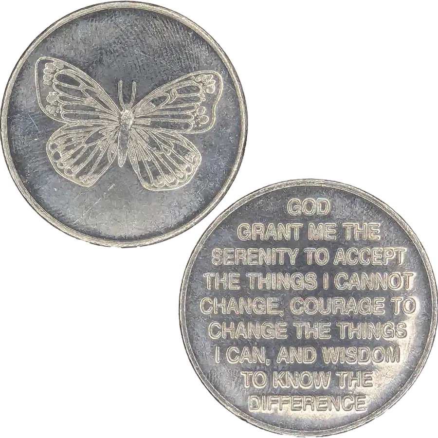 Butterfly Affirmation Chip - Image 2