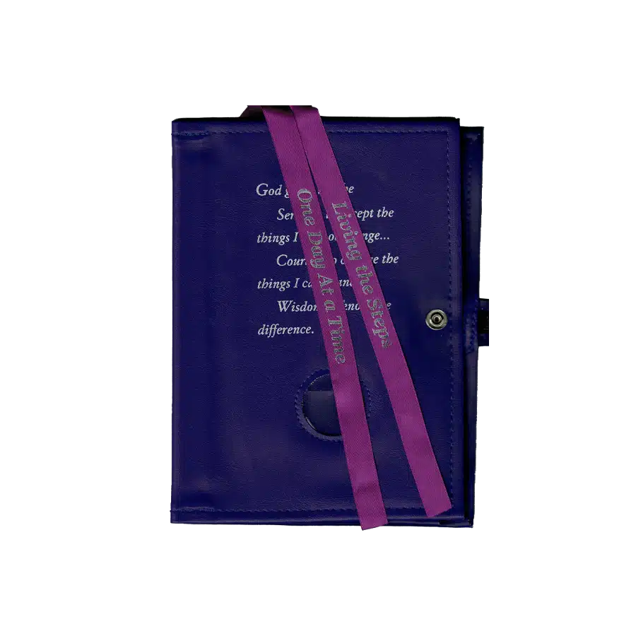 AA Purple Dual Big Book Cover