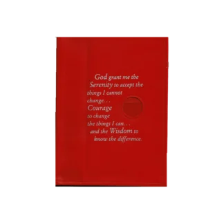 AA Large Print Big Book Cover Red