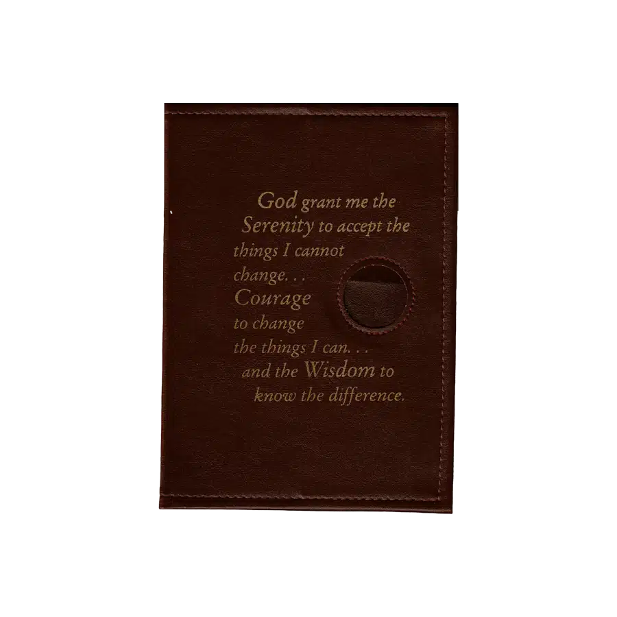 AA Burgundy Big book Cover