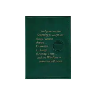 AA Large Print Big Book Cover Green