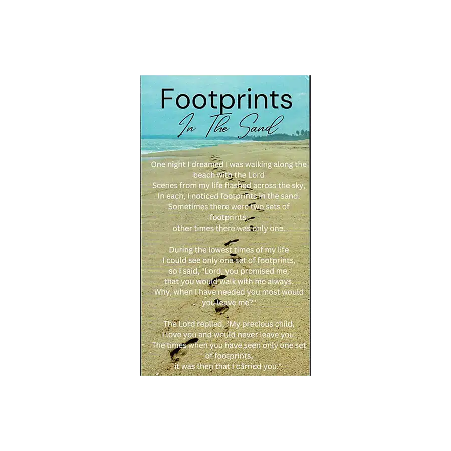 Footprints Wallet card