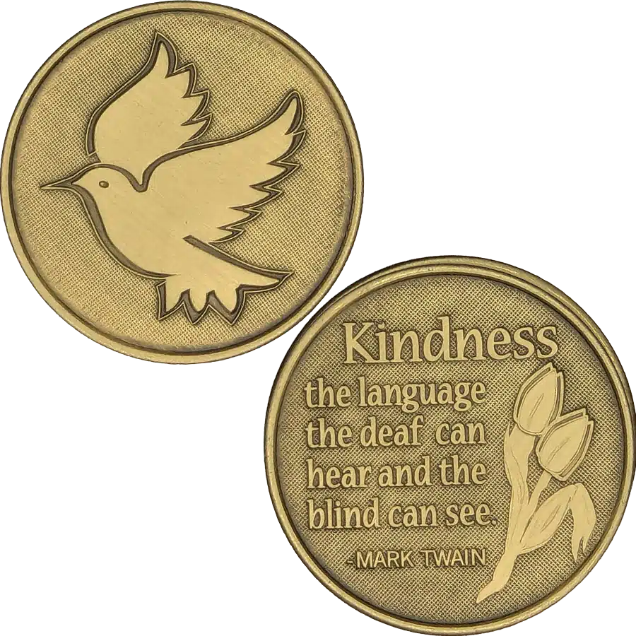 Kindness Affirmation Coin - Image 2
