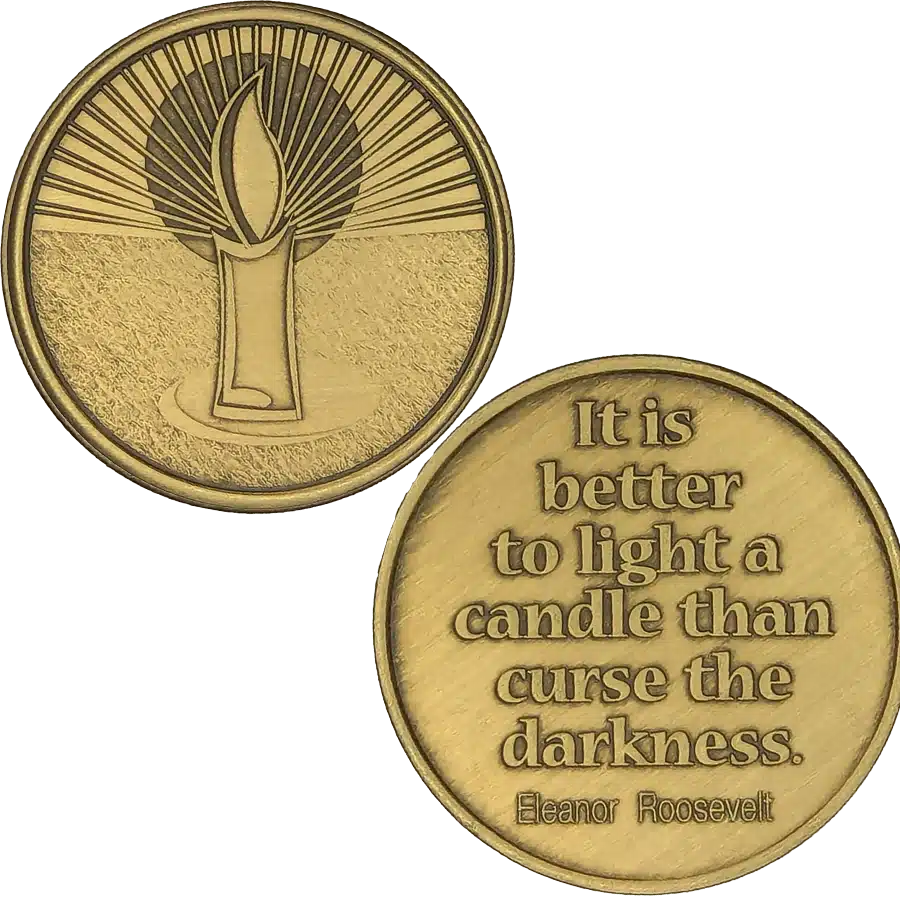Candle Affirmation Coin - Image 2