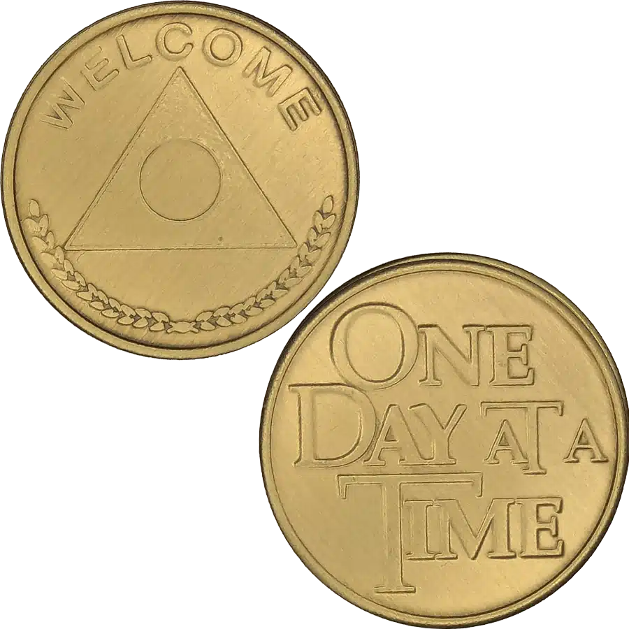 Welcome Al-Alon Affirmation Coin - Image 2