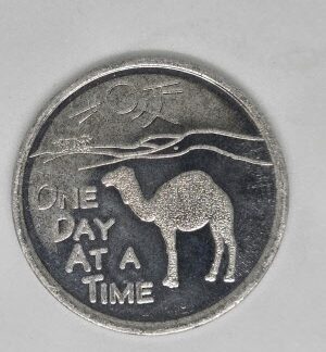 AA Affirmation Chips - Aluminium