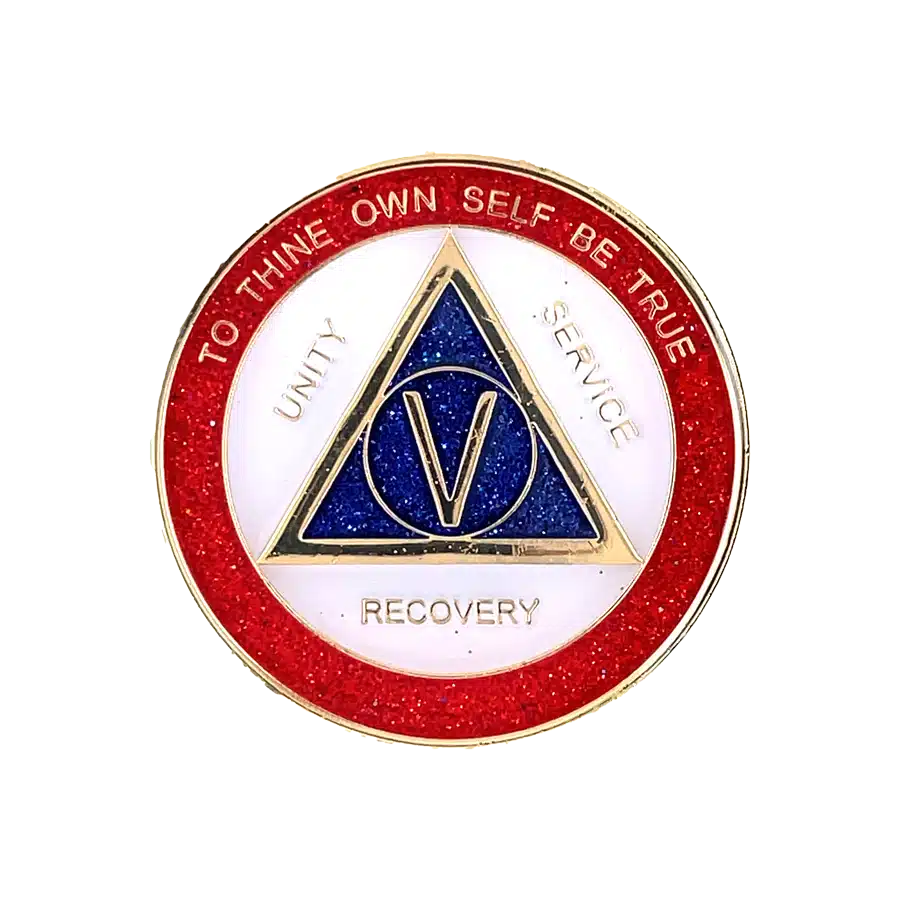 On Request to order AA I am Responsible yearly birthday enamel medallion