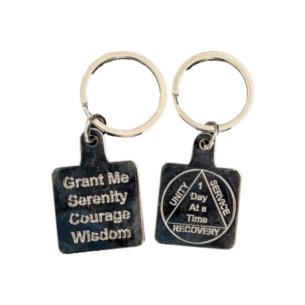 AA Serenity Keyring - Recovering Kindred Spirits (UK)